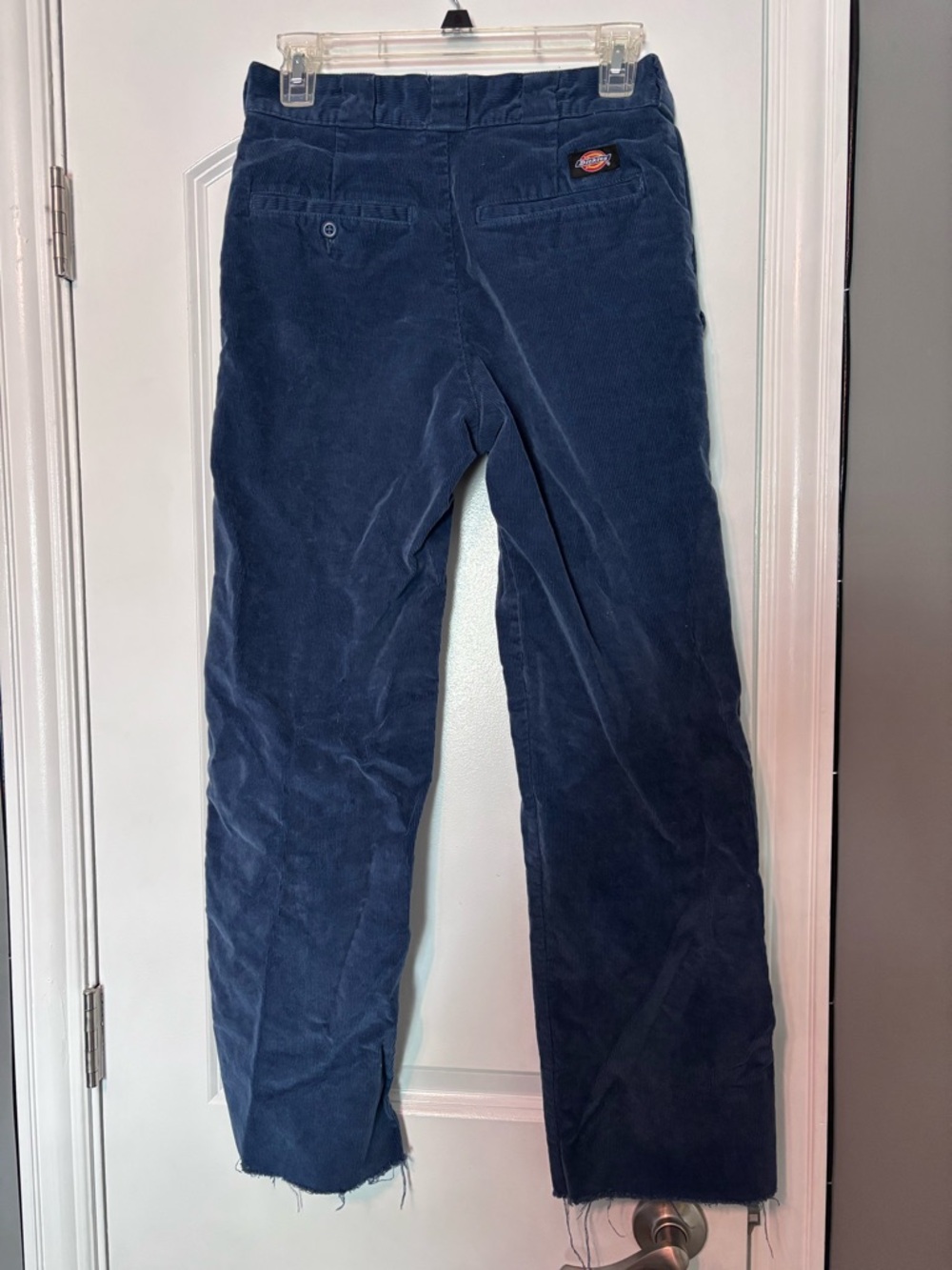 Dickies Blue Corduroy Pants Workwear Streetwear Straight Fit Size 29x32 - Picture 4 of 10